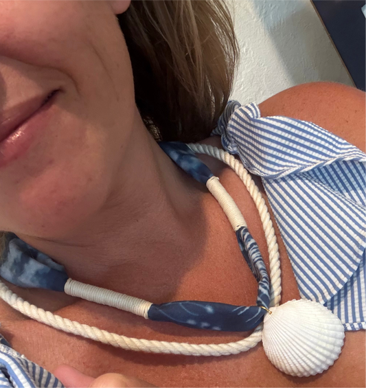 Americana Seashell Necklace: No. 54